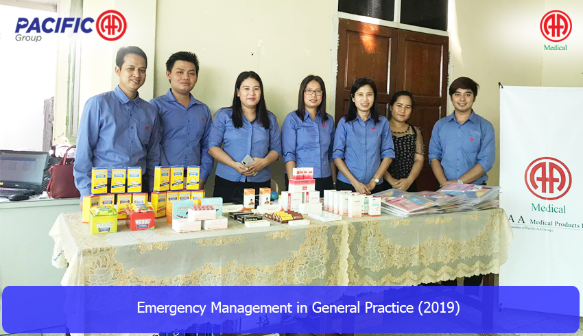AA Medical Products Ltd , Pacific-AA Group supported and participated the " Emergency Management in General Practice 2019  " program
