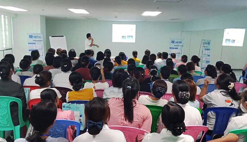 Nipro product training and knowledge sharing at Ar-Yu International Hospital