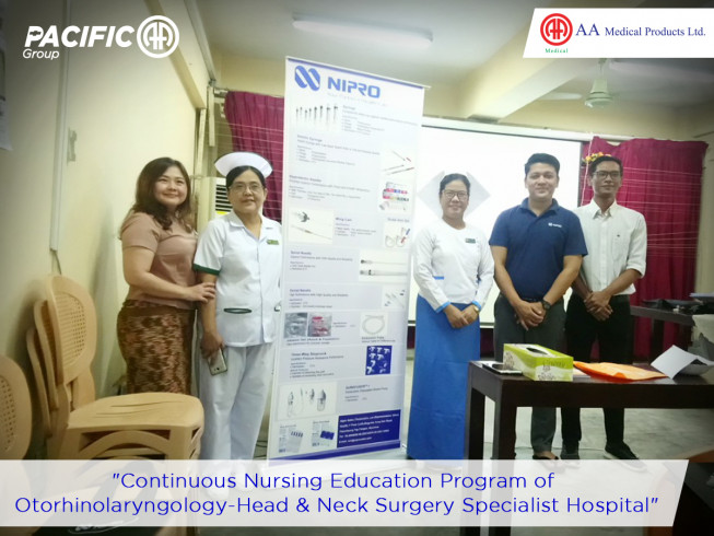 Continuing Nursing Education (CNE ) at Yangon Otorhinolaryngo - Head & Neck Surgery Hospital